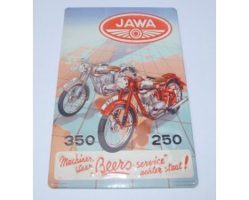 CEDULE - JAWA 250 A 350 PÉRÁK  - (30X20CM)